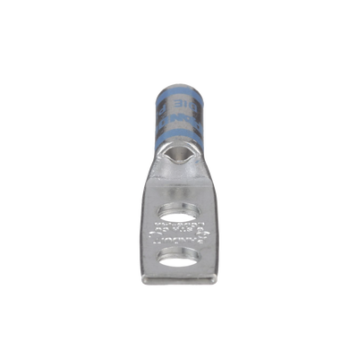 [LCD6-14A-L] Zapata de compresión LCD6-14A-L para cal. 6 Awg, Doble barreno para tornillo prisionero de 1/4, Espaciado de orificio 16mm, 1 Pz