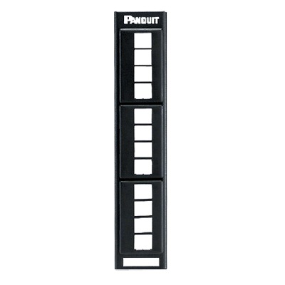 [NKFP12W] Panel de Parcheo Modular Keystone (Sin Conectores), de Montaje en Pared Usando Accesorio Wb89d, 12 Puertos
