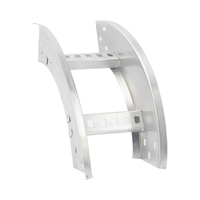 Curva Vertical Exterior de Aluminio de 90° Perfil Z / Peralte 3 1/4 / Ancho 6 / Radio 8 / Incluye Tornillería
