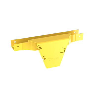 [FVTHD2X2LYL] Accesorio en T con Conexión Horizontal y Bajada Vertical a 90º, Para Canaletas FiberRunner™ 2x2, Color Amarillo