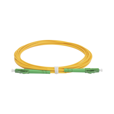 [LPSM2LCALCAS3] Jumper de Fibra Óptica Monomodo LC/APC-LC/APC Simplex de 3 Metros (9.84 Pies), 2mm