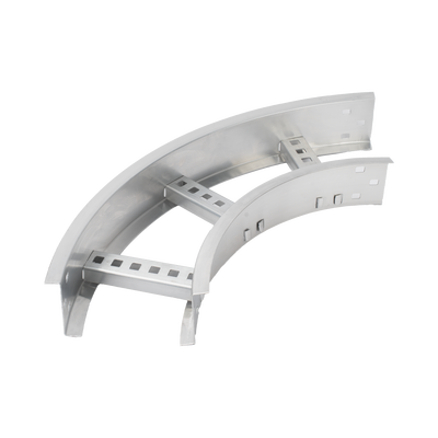 [CHC908R8X6AK] Curva Horizontal de Aluminio de 90° Perfil Z / Peralte 3 1/4 / Ancho 6 / Radio 8 / Incluye Tornillería (CHC90EZ314R8X6AK)