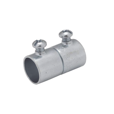 Cople de 1 1/2 (38 mm) para Pared Delgada con Tornillo.