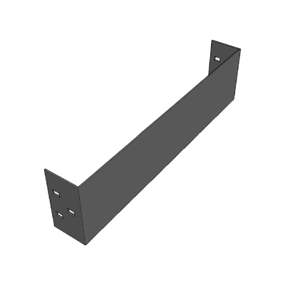 Placa de Cierre para Escalera de Aluminio / Peralte 3 1/4 / Ancho 12 / Incluye Tornillería (CHPCE314X12AK)