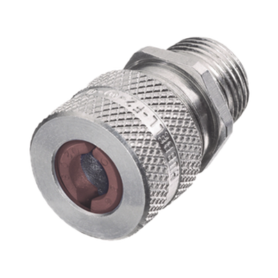 [HUB-SHC-1024] Conector de cable, de aluminio macho recto, .50 - .63 , 1/2.