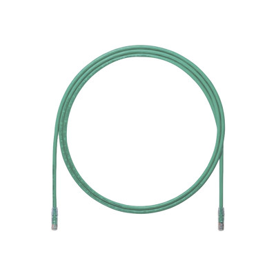 Cable de Parcheo UTP, Cat6A, 24 AWG, CM, Color Verde, 0.91 Metros (3 Pies)