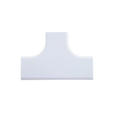 Accesorio en T, para uso con canaleta LDPH10, material ABS, Color Blanco