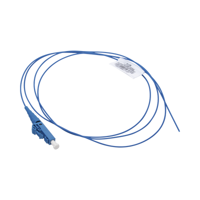 [F91BN1NNNSNM003] Pigtail de Fibra Óptica LC Simplex, Monomodo OS2 9/125, 900um, Color Azul, 3 Metros (9.84 Pies)