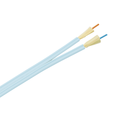 [FOIPX02Y] Cable de Fibra Óptica de 2 Hilos, Multimodo OM3 50/125 Optimizada, Interior, Tight Buffer 900um, No Conductiva (Dieléctrica), OFNP (Plenum), Precio Por Metro