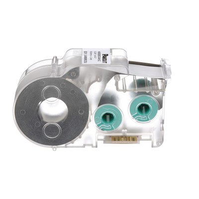 [H000X034H1C] Casete de Etiquetas de Poliolefina de Cinta Continua, Tubo Termocontráctil, 8.6 mm de Ancho, 2.4 Metros (7.87 Pies) de Largo, Para Cables de 1.5 a 4.8 mm (18-12 AWG) de Diámetro, Color Blanco