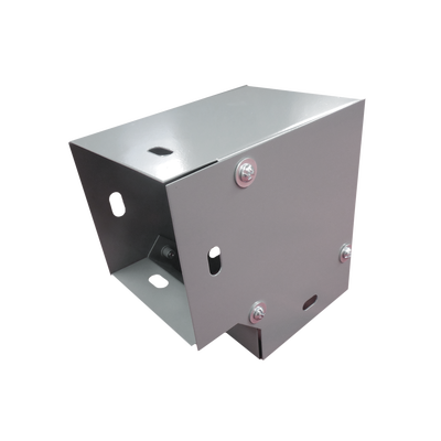 [CH-DCH9065L] Derivación codo horizontal de 90 grados 65 x 65 mm, fabricado en lámina de acero al carbón