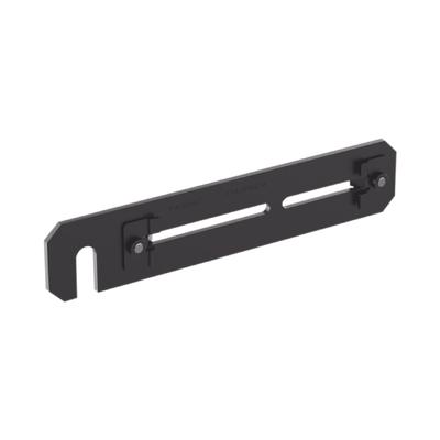 [FR6TRBE12] Soporte de Montaje a Techo, para Canaletas FiberRunner 4X4 o 6x4, Uso con Varilla Roscada de 1/2, Color Negro