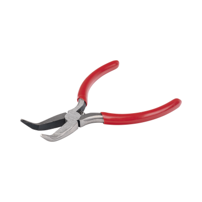 [EPW050] Pinza punta Curveada de 5” con Mango Forrado Plástico.