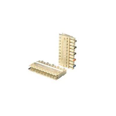 [P110CB4-XY] Block de Conexiones Pan-Punch 110, Categoría 5e, de 4 Pares, Paquete de 10 Piezas