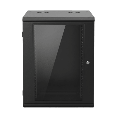 Gabinete de Pared 16U de 635 mm de Profundidad, Rack de 19 in en Acero Reforzado: Compacto y Resistente para Soluciones Profesionales