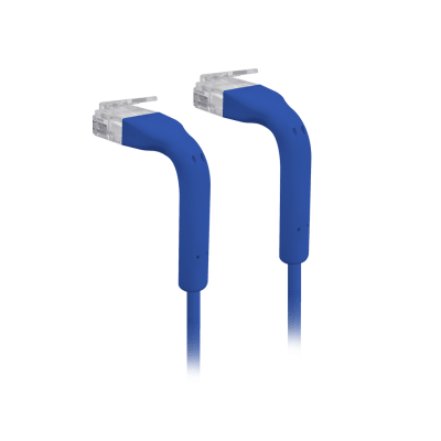 UniFi Patch Cable Cat6 Ultradelgado GbE con Botas Flexibles, Color Azul, 2 Metros (6.56 Pies)