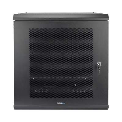 [SR-19-12-GN3P] Gabinete de Pared con Puerta Perforada, 635mm de Profundidad, 12U Rack de 19 in, Acero Reforzado