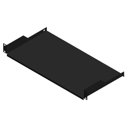 [SCH231U] Charola para Rack de 19 de 2 postes, 23 cm de Profundidad, 1 Unidad de rack