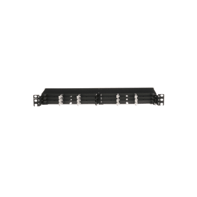 [FLEX1UPN04] Panel de Distribución de Fibra Óptica, Acepta 18 Cassettes HD Flex en 4 Espacios, Hasta 144 Fibras, 1 UR