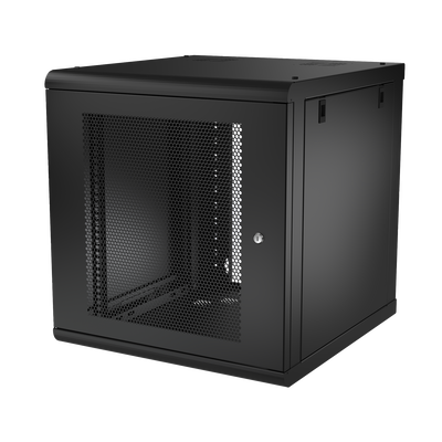 [SR-1912-GN2P] Gabinete de Pared 12U de 635 mm de Profundidad, Rack de 19 in en Acero Reforzado: Compacto y Resistente para Soluciones Profesionales