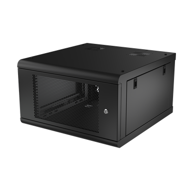 [SR-1906-GN2P] Gabinete de Pared con Puerta Perforada, 635mm de Profundidad, 6U Rack de 19 in, Acero Reforzado