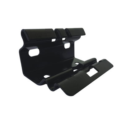 [MG-67-112-EP] Mini clip automático con baño de pintura epóxica en color NEGRO, para unir tramos de charola