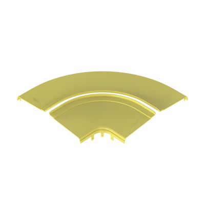 Tapa Opcional para Ángulo Recto de 90° Horizontal FRRA12X4LYL, Color Amarillo