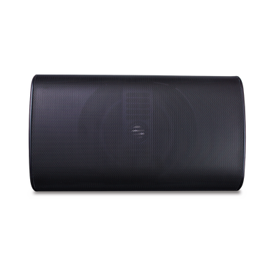 [OP6-BK] Altavoz Exterior | 2 Vías | Controlador de 6,5 | Tweeter de 1 | Radiador que Mejora los Graves | Tecnología de Montaje de Bloqueo Rápido | 120 W | 8Ω | Negro
