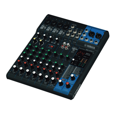 [MG-10XU] Mezcladora de Audio | 10 Canales | Perillas | 4 Entradas de Micrófono/Línea | 3 entradas Estéreo | Efectos | USB