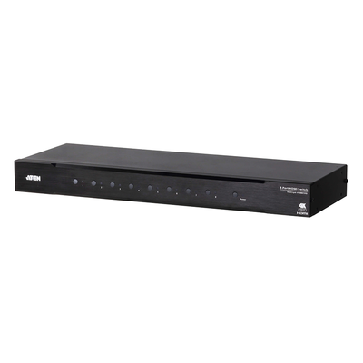[VS0801HB] Switch HDMI | 8 Entradas x 1 Salida | Resolución True 4K 4:4:4 | Control RS-232 e IR | HDCP 2.2 | HDR10+ | Plug & Play