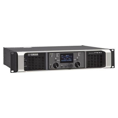 [PX10] Amplificador de audio Clase D | 1000 W x 2 a 8Ω | 1200 W x 2 a 4Ω. | Baja Impedancia | Procesamiento Inteligente