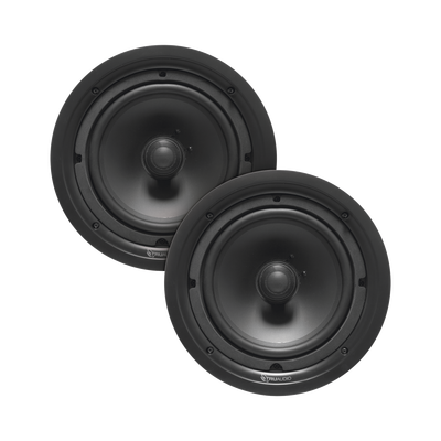 [PP8/PAR] Par de altavoces de techo de 2 vías | woofer de 8in | 120 watts | 8 Ohms