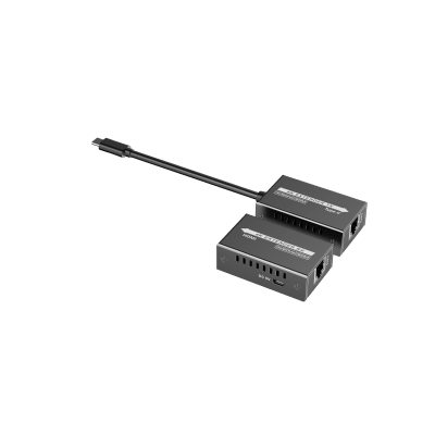 [TT600TH] Extensor Mini 4K120Hz USB-C a HDMI | Transmisión 18 Gbps | Distancia 60m 4K@60Hz | HDR10 / HDCP 2.2 | Protección ESD ±8KV | Alimentación por Fuente de Señal