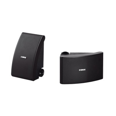 [NSAW392] Altavoces de pared | Semi-Exterior | Woofer 5.25 in | Tweeter 1 in | 6 ohms | Par | Color Negro