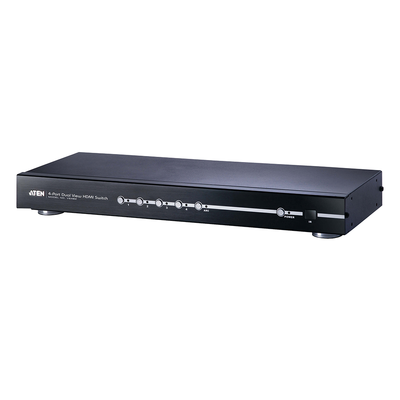 [VS482] Switch HDMI de 4 puertos con salida dual