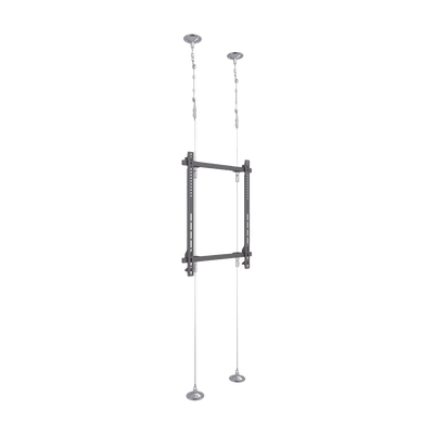 [EMWS1U] Montaje Cableado de Acero| Suelo a Techo| Capacidad Máx. de Carga 30kg| Para Pantallas de 32 ~ 75| VESA 400 x 600
