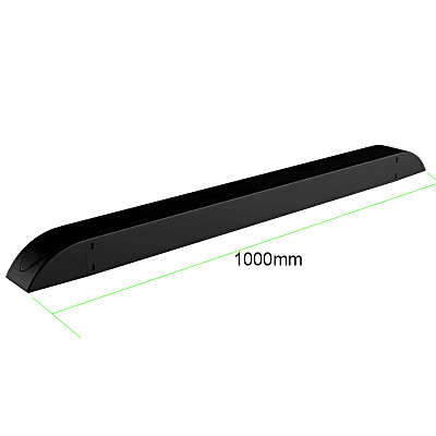 [SDJH128] Soporte Estructural para Videowall con motaje en Piso | Perfil Rectangular de 1m| Diámetro de los orificios 20 mm Post Support 76.5 mm |Incluye Herramientas Allen| 4 Agujeros Pasantes M8