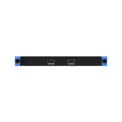 [DS-C66S-02HO/4K] Tarjeta de Salida HDMI 4K 2 Canales / Resolución 8.84 MP / Audio Compuesto