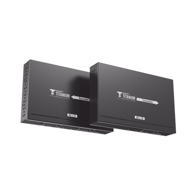 [TT-683-MATRIX-4.0] Kit Extensor MATRICIAL HDMI para distancias de 120 metros | Resolución 4K @ 30Hz | Cat6 | Soporta 100 TX de entrada e Ilimitados RX en la salida | Control por PC, Control Remoto y Botón | Compatible con Switch IGMP.