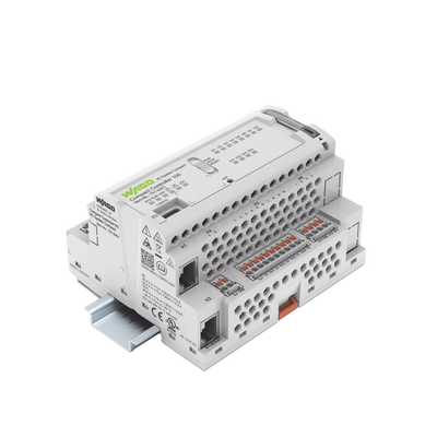 Controlador Compacto PLC / 8DI 4DO 2AI 2NI / Cortex A7 650 MHz / 512 MB RAM / 2x Ethernet / CODESYS V3.5 / Node-RED / Python / C++ / Docker / IEC 61131-3 / Real-time Linux