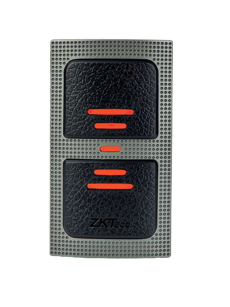 [KR500E] ZKTECO KR500 - Lector Esclavo de Tarjetas  ID 125 Khz/  IP65/  Wiegand 26/ LED Indicador de Estado