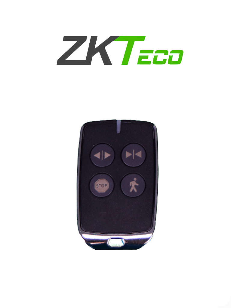 [ZKSL800AC REMOTE CONTROL] ZKTECO ZKSL800AC - Control Remoto para Motor de Puertas Deslizantes Modelo ZKSL800AC A78030015 / Compatible con Pistones ZKSW300DC y ZKSW400DC / Capacidad de 210 mAh / Frecuencia 433.92 MHz