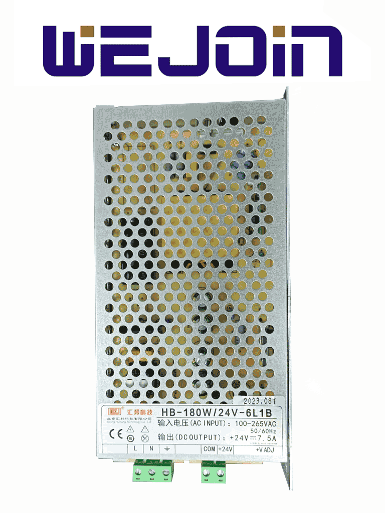 [180W/24V-6L1B] WEJOIN WJDZE2BLPSY - Fuente de Poder para Barrera Vehicular WJDZE2BLL34