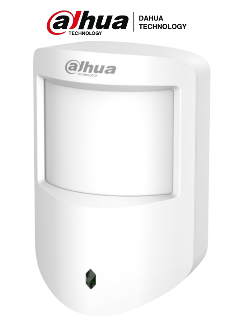 DAHUA DHI-ARD1233-W2(915) - Detector PIR Inalámbrico Interior, Compatible con el HUB 2.0 de 915 MHz, Inmunidad de Mascotas, Led Indicador, 3 Niveles de Sensibilidad, Compensación Automática de Temperatura, Alarma de Batería Baja
