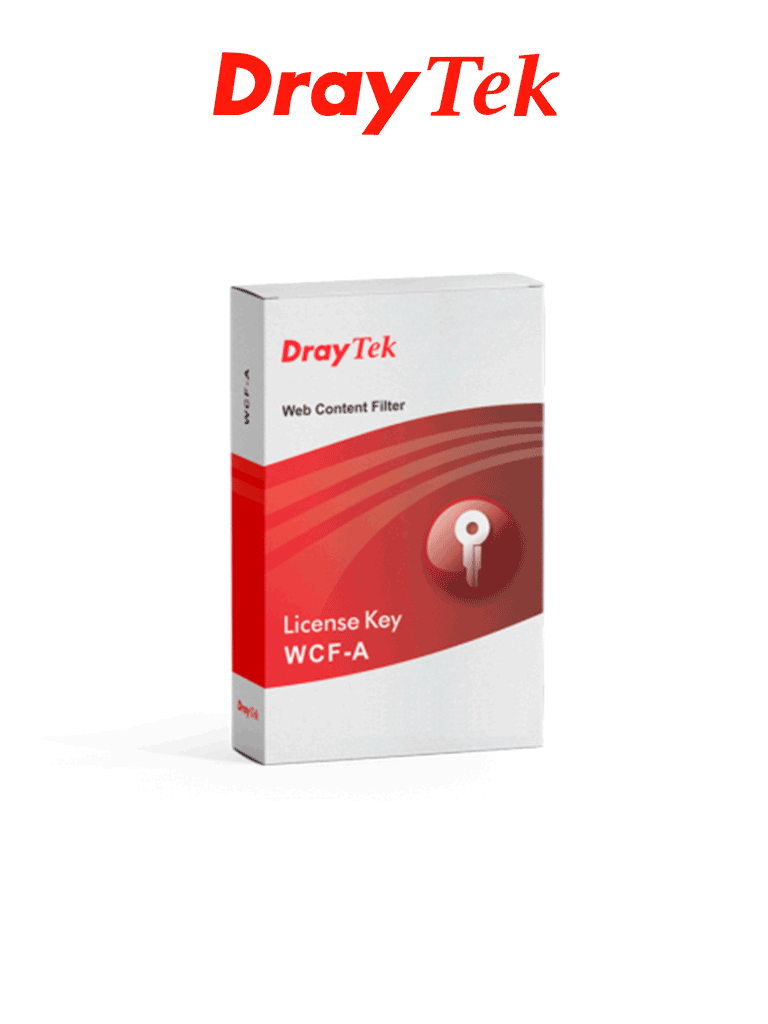 [ACARD] DRAYTEK ACARD- Licencia de filtrado de contenido web, compatible con Vigor 2830, 2850, 2860, 2862, 2920, 2925, 2926 y 2927, válida por 12 meses