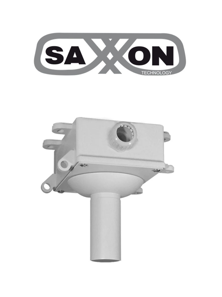 [FC-9005 FC-9010] SAXXON WBWH&WB8203 - Brazo de montaje en techo de 20CM con caja de conexiones para gabinete / Aluminio