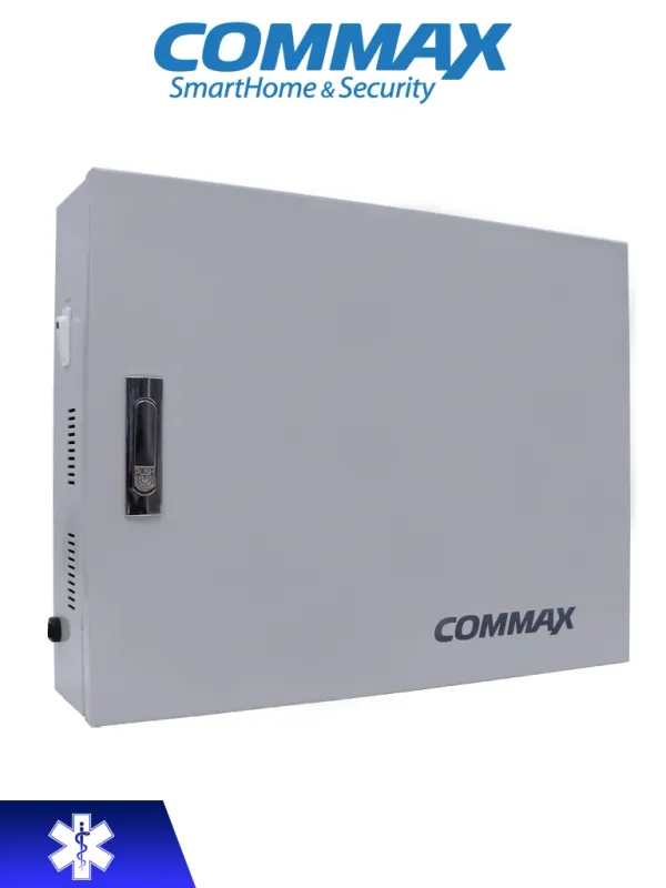 [JNS-PSM] COMMAX JNSPSM - Unidad Central para Sistema de Llamado de Enfermería con Salida de Voltaje 24VDC y Soporte para 32 Subestaciones JNS-4CS y un JNS-70MN