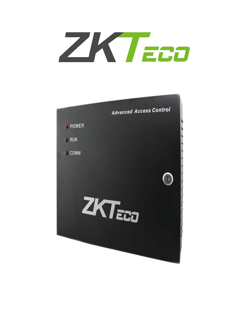 [CASE 04 METAL BOX] ZKTECO GABMET - Gabinete Metálico para Paneles ZKTECO/ Compatible con Paneles de Control de Acceso / Conexión para Batería de Respaldo (no incluye fuente de poder)