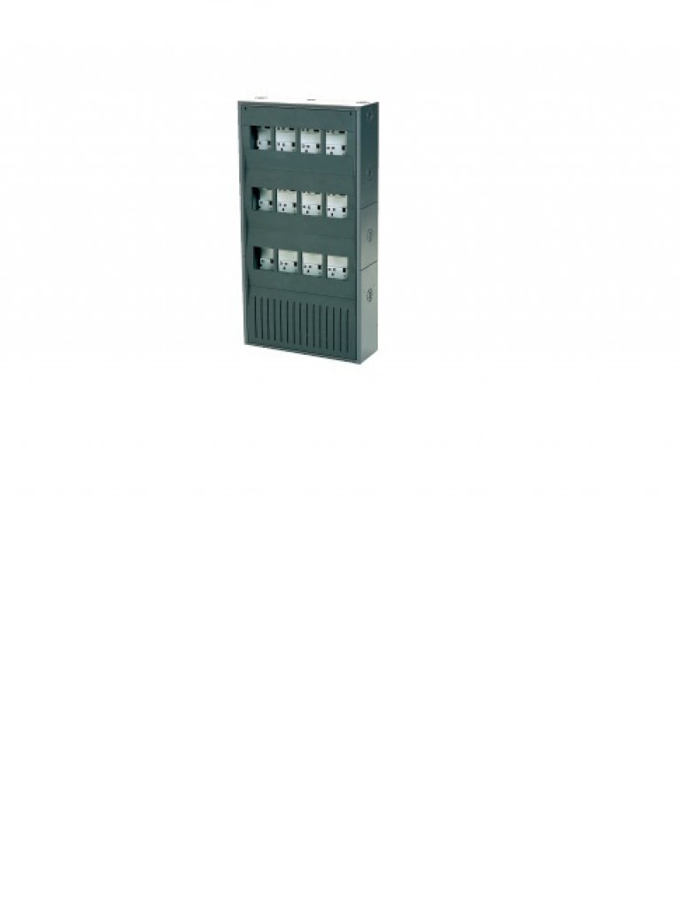 [HBE 0012 A] BOSCH F_HBE0012A - Carcasa de extensión 12 modulos / Montaje en Pared / AVENAR