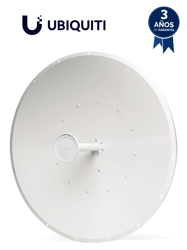 [AF-5G34-S45] UBIQUITI AF-5G34-S45 - Antena direccional AirFiber X para radio conectorizado de 5GHz con ganancia de 34 dBi, MIMO. Compatible con AF5X y AF5XHD.